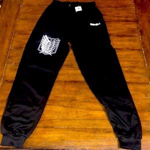 NWT Attack On Titan Anime Joggers